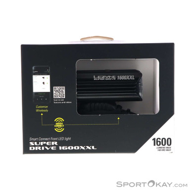 Lezyne Super Drive 1600XXL Bike Light Front
