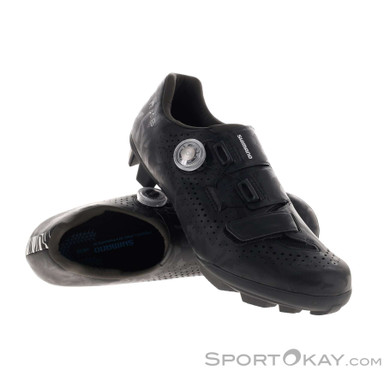 Shimano RX600 Herren Gravelschuhe-Schwarz-44