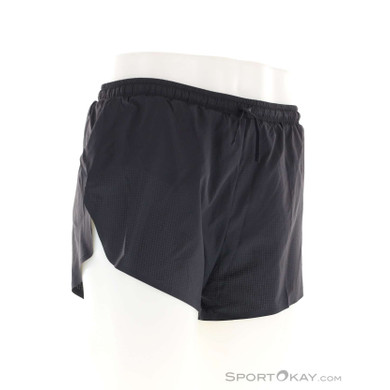 Odlo Zeroweight 3 Inch Split Herren Laufshort-Schwarz-L