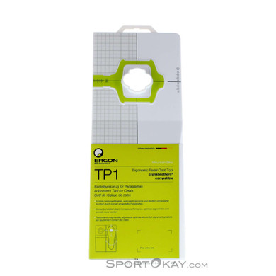 Ergon TP1 Crankbrothers Pedal Cleat Tool Werkzeug-Weiss-One Size
