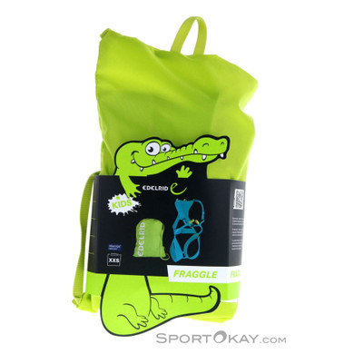 Edelrid Fraggle Klettergurt-Türkis-XXS
