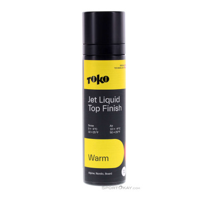 Toko Jet Liquid Warm Yellow 70ml Flüssigwachs-Gelb-One Size