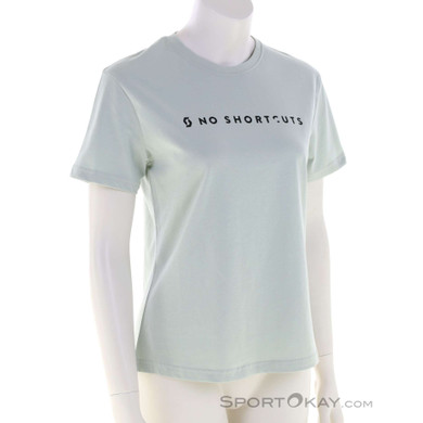 Scott No Shortcuts Damen T-Shirt-Grau-M