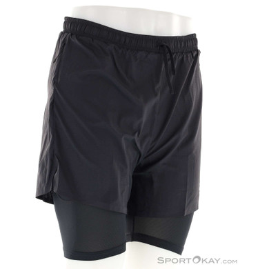 Odlo Zeroweight 5 Inch  2-in-1 Herren Laufshort-Schwarz-XL