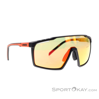 Uvex Mtn Perform Sportbrille-Rot-One Size