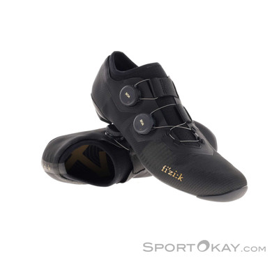 Fizik Vega Carbon Herren Rennradschuhe-Schwarz-44
