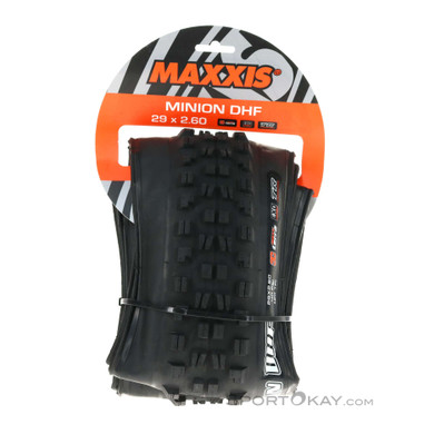 Maxxis Minion DHF+ WT Dual EXO TR 29 x 2,60" Reifen-Schwarz-29+