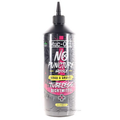 Muc Off No Puncture Road&Gravel 1l Dichtmilch-Schwarz-One Size