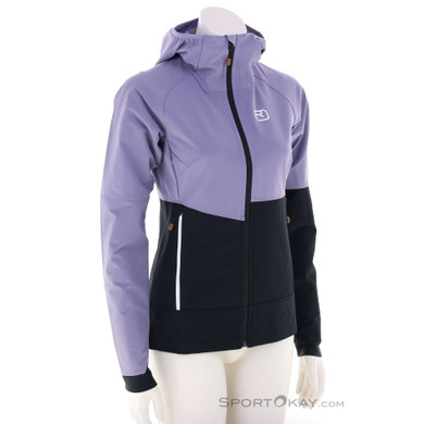 Ortovox Punta Berrino Hooded Damen Tourenjacke-Lila-S