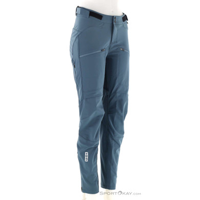 ION Shelter 2L Softshell Damen Bikehose-Blau-S