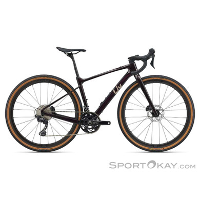 Liv Devote Advanced 0 28" 2025 Damen Gravelbike-Lila-M