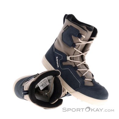 Lowa Raik 2 Kinder Winterschuhe Gore-Tex-Dunkel-Blau-34