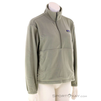 Patagonia Micro D Fleece Damen Sweater-Oliv-Dunkelgrün-S