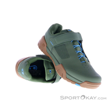 Crankbrothers Mallet E Speedlace Herren MTB Schuhe-Oliv-Dunkelgrün-41