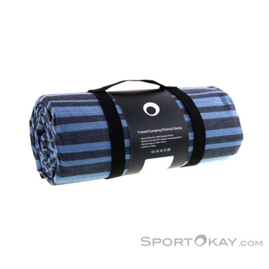 SportOkay.com Picknickdecke Camping Zubehör-Blau-One Size