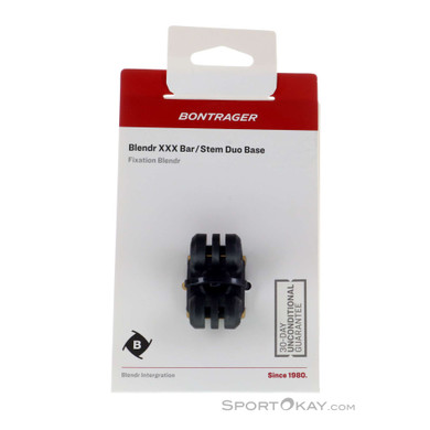 Bontrager XXX Lenker Bendlr Duo Sockel Lenkerhalterung-Schwarz-One Size