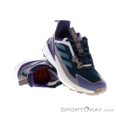 adidas Terrex Free Hiker 2 Low Damen Wanderschuhe-Lila-6,5