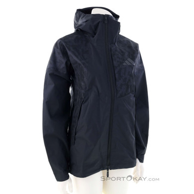 adidas Terrex Xperior 2,5L Hybrid Primeknit Damen Outdoorjacke-Schwarz-M