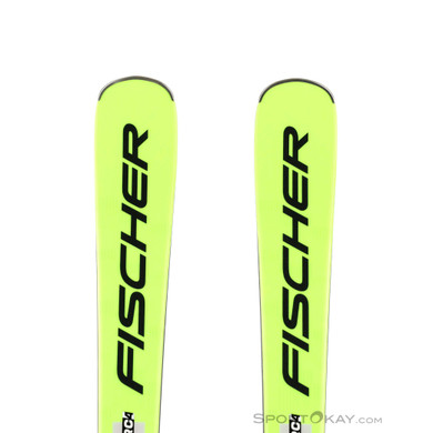 Fischer RC4 STI TPR + RS 10 PR Skiset 2026-Gelb-170