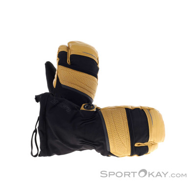 Lenz Heat Glove 8.0 Finger Cap Lobster Beheizbare Handschuhe-Gelb-XS
