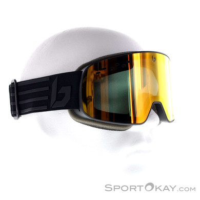 Bollé Nevada S Skibrille-Schwarz-One Size