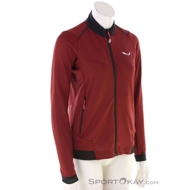 Salewa Pedroc PL 2 Damen Sweater-Dunkel-Rot-36