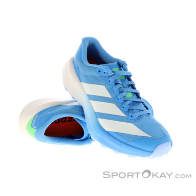 adidas Terrex Agravic 4 Damen Traillaufschuhe-Blau-6