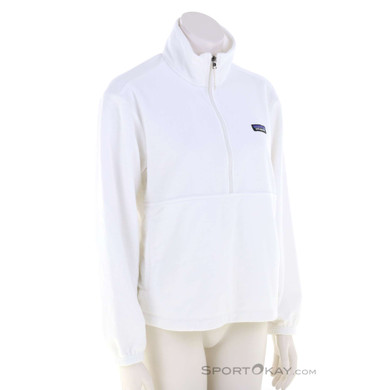 Patagonia Micro D 1/2 Zip Fleece Damen Sweater-Weiss-S