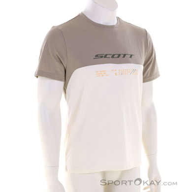 Scott Vertic Dri Herren Bikeshirt-Beige-M