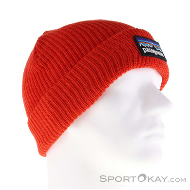 Patagonia Logo Kinder Mütze-Rot-One Size