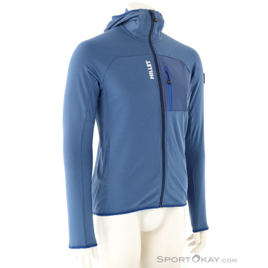Millet Trilogy Lightgrid Hoodie Herren Fleecejacke-Dunkel-Blau-L