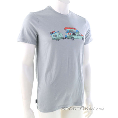 Icebreaker Merino 150 Tech Lite Transportage Herren T-Shirt-Hell-Grau-M