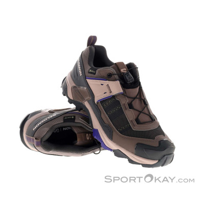 Salomon X Ultra 5 GTX Damen Wanderschuhe Gore-Tex-Grau-6