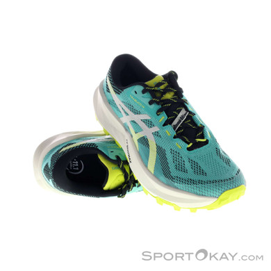 Asics Gel-Trabuco 14 Herren Traillaufschuhe-Türkis-10