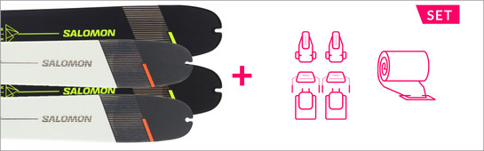 SKITOUREN SALOMON MTN 84mm bis -50% > 3er SET ab 583€