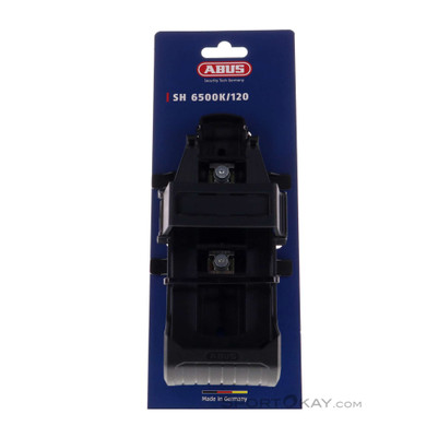 Abus SH6500K 120cm Fahrradschloss Halterung-Schwarz-One Size