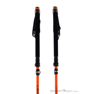 Leki Sherpa FX Carbon Strong 120-140cm Tourenstöcke Faltbar-Orange-120-140
