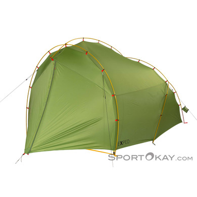 Exped Outer Space III 3-Personen Zelt-Grün-One Size