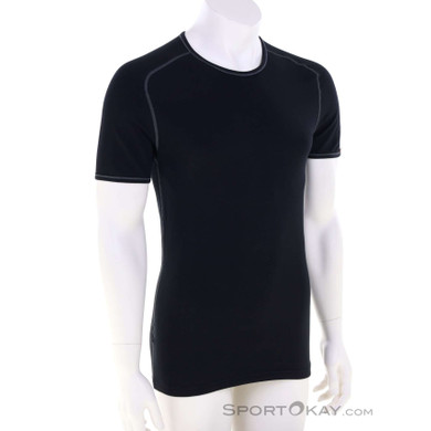 Löffler Shirt S/S Transtex Warm Herren Funktionsshirt-Schwarz-48