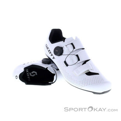 Scott Road Team Boa Damen Rennradschuhe-Weiss-36