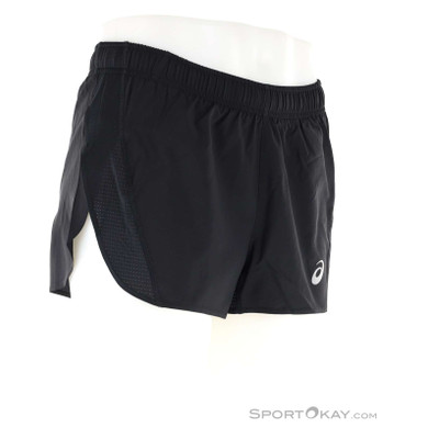 Asics Core Split Herren Laufshort-Schwarz-M