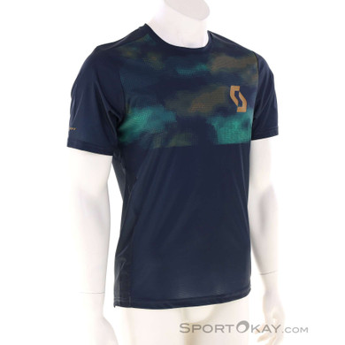 Scott Trail Vertic S/S Herren Bikeshirt-Dunkel-Blau-XL