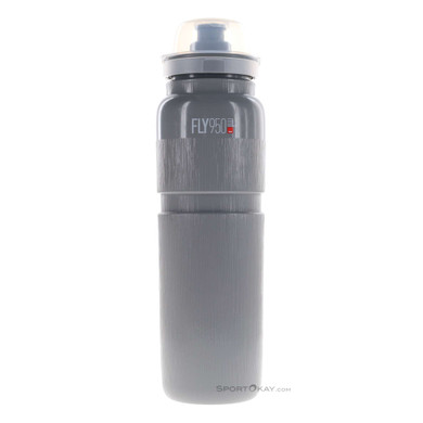Elite Fly Tex MTB 950ml Trinkflasche-Grau-One Size