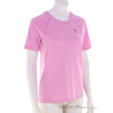 Odlo Essential Seamless Damen T-Shirt-Pink-Rosa-S