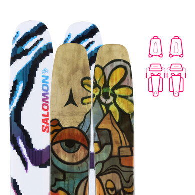 FREERIDE EXXXTREME SKI SETS 2026   ab 110mm ab 462€