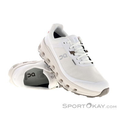 On Cloudvista 2 Waterproof Herren Traillaufschuhe-Weiss-10