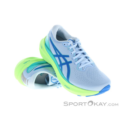 Asics Gel-Kayano 30 Lite-Show Herren Laufschuhe-Hell-Grün-10