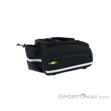 Topeak TrunkBag EX (Strap) Gepäckträgertasche-Schwarz-One Size