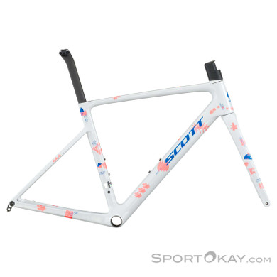Scott Addict RC Team HMX 28" 2026 Rahmenset-Weiss-M