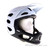 Uvex Revolt Fullface Helm abnehmbar-Weiss-52-57